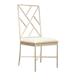 Worlds Away - Worlds Away Ashton Dining Chair - Dining Chairs