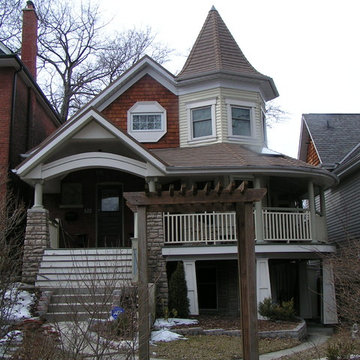 Beaches Queen Anne Style House Facade Transformation