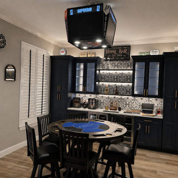 Alamo Ranch Kitchen Remodel & Dining Room Conversion to Custom Bar and Poker Lou