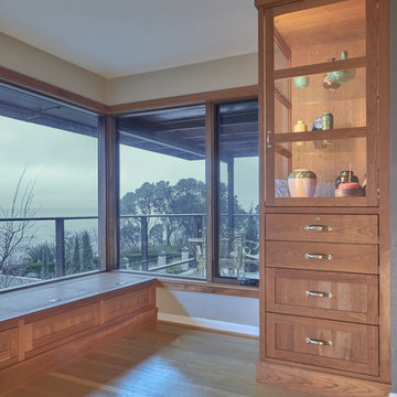 Magnolia Window Bench and Cabinetry