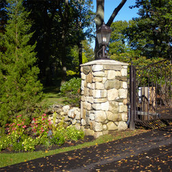 French Chateau Style Exterior Lighting - Post Lights