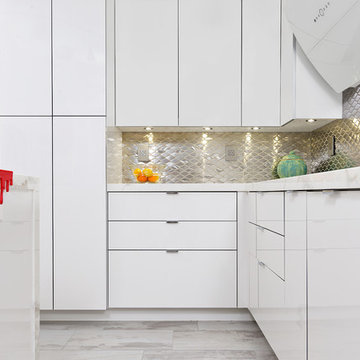 Contemporary Living - Kitchen and Baths