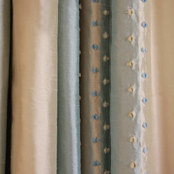 Alexandria, VA Transitional Details - Drapery Fabric
