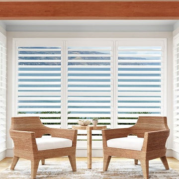Polysatin Shutters from HunterDouglas -