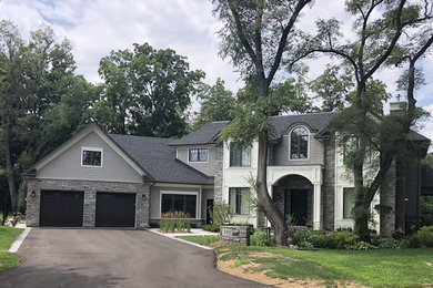 Inspiration for a timeless exterior home remodel in Toronto
