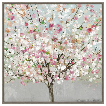 Spring Love by Allison Pearce Framed Canvas Wall Art