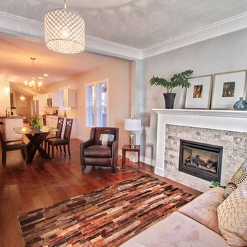 Congress Park Renovation Project: Living Room