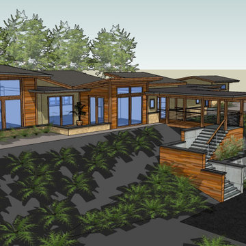 Zero Net Energy (ZNE) Pacific North West Coastal Home