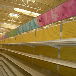 Signs and Store Fixtures- Process - Display And Wall Shelves 