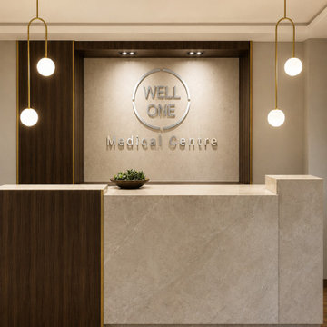 Contemporary Medical Clinic Reception Lobby