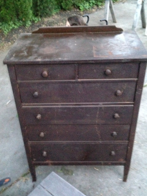 What Should I Do With This Vintage Metal Dresser