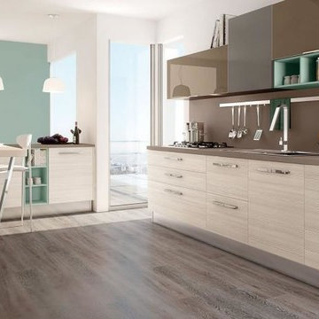 Modern Italian Custom Made Kitchens by LUBE