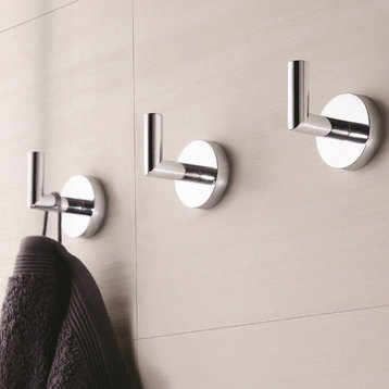 Nameeks Luxury Hotel Bathroom Hook, Polished Chrome