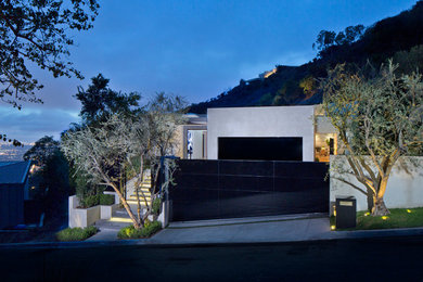 Example of a trendy exterior home design in Los Angeles