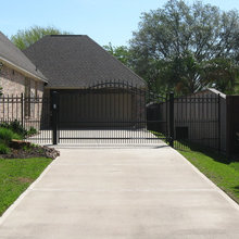 Fence And Driveway