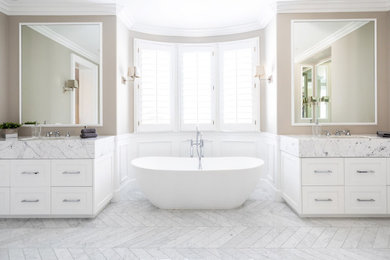 Beautiful White Bathroom