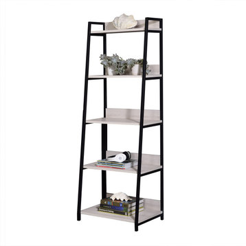 Wendral Bookshelf, Natural and Black