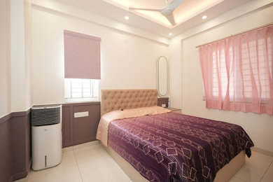 DSR Highland Greenz | Bedroom Design | 3BHK Apartment Interior Design In Bangalo