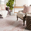 Jaipur Living Malo Medallion Pink/White Area Rug, 5'x7'6"