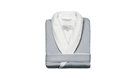 Kassatex Spa Bath Robe, Silver Sage, S/M