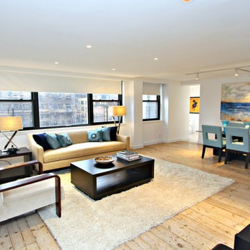 NYC Living/Family/Den Rooms by Designed to Appeal
