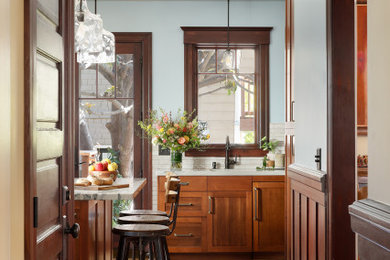 Example of a kitchen design in San Francisco