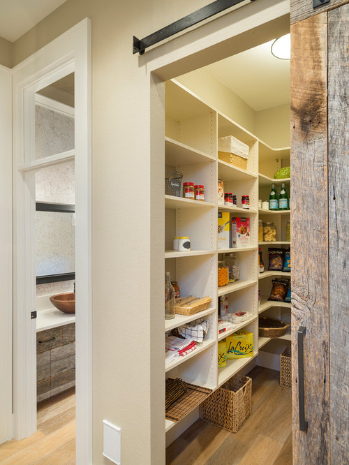 Rustic Pantry Door Home Design Ideas, Pictures, Remodel and Decor