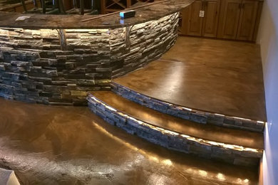 Concrete Floor Transformation!