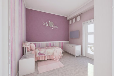 Интерьер комнаты для девочки в Лазурной долине