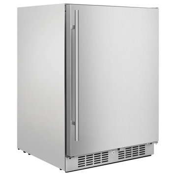 Titan 24" 5.6 Cu Ft Built-In Outdoor Refrigerator, Stainless Steel