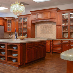 Solid Oak RTA Kitchen Cabinets - Products