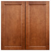 Sunny Wood ESW3636-A Ellisen 36" x 36" Double Door Wall Cabinet - Amber Spice