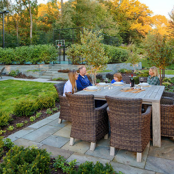 Contemporary Family Retreat & Sport Court