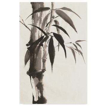 Chris Paschke 'Sumi Bamboo' Canvas Art, 47"x30"