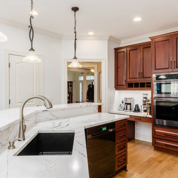 Traditional Kitchen Remodel Done in the Bozeman Door
