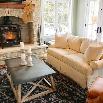 COZY RUSTIC LIVING ROOM