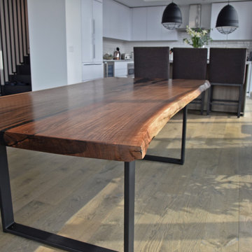 Walnut Single Slab Table #333
