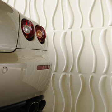 Car Showroom WallArt 3d panels 3dboard