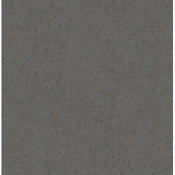 Callie Charcoal Concrete Wallpaper Sample