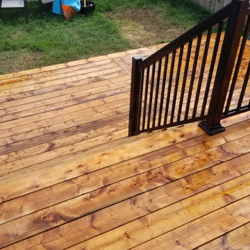 Front Porch and Backyard Improvements