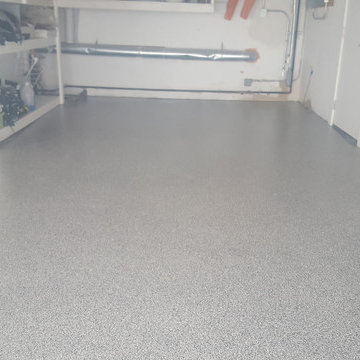 Smoke Epoxy Garage Floor In Highland Park, IL