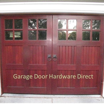 Decorative Garage Door Hardware Uses