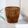 Small Reed Willow Waste Basket