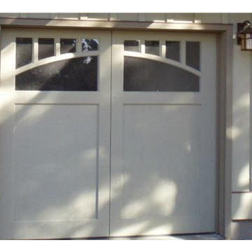 Painted Wood Carriage Garage Doors