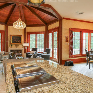 Gorgeous New Windows and Doors in Amazing Great Room - Renewal by Andersen Georg