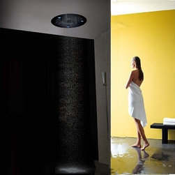 20" Recessed Stainless Steel Round Color Changing LED Rain Shower Head - Showerheads And Body Sprays