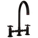 ZLINE Kitchen and Bath - ZLINE Mona Kitchen Faucet in Oil-Rubbed Bronze (MNA-KF-ORB) - The ZLINE Mona Kitchen Faucet (MNA-KF-ORB) is manufactured with the highest quality materials on the market - making it long-lasting and durable. We have focused on designing each faucet to be functionally efficient while offering a sleek design, making it a beautiful addition to any kitchen. While aesthetically pleasing, the Mona Kitchen Faucet offers a hassle-free washing experience. At 1.8 gal per minute the Mona Kitchen Faucet provides the perfect amount of flexibility and water pressure to save you time. ZLINE delivers the most efficient, hassle free kitchen faucet with a lifetime warranty, giving you peace of mind. The ZLINE Mona Kitchen Faucet (MNA-KF-ORB) ships next business day when in stock.