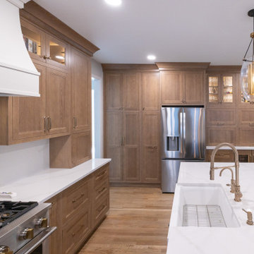 Dream Kitchen Remodel with Expanded Layout and Custom Details