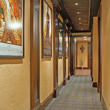 Theater Hallway - Weston Custom Home - 01