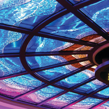 Fused Glass Ceiling